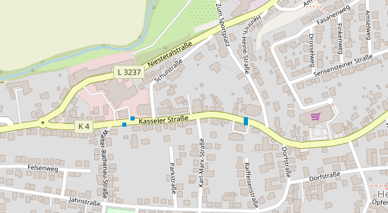 Wärmepumpe auf Satellitenbild