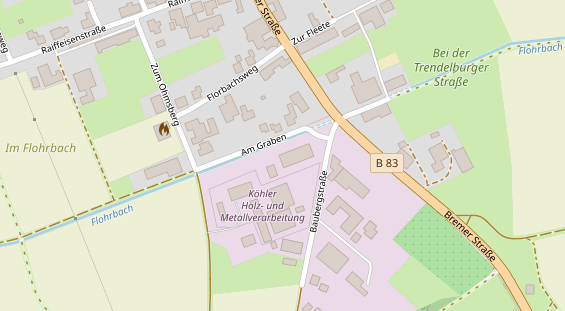 Wärmepumpe auf Satellitenbild