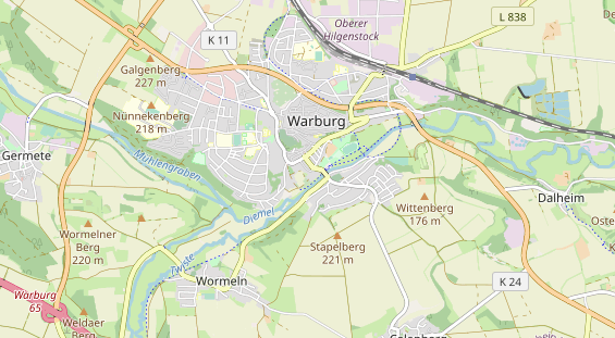 Wärmepumpe auf Karte