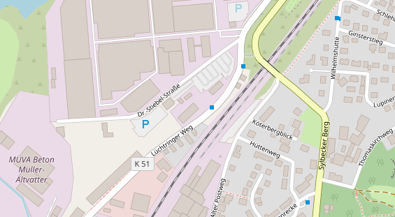 Wärmepumpe auf Satellitenbild