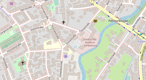 Wärmepumpe auf Satellitenbild