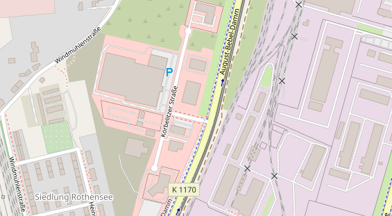 Wärmepumpe auf Satellitenbild