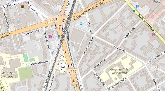 Wärmepumpe auf Satellitenbild