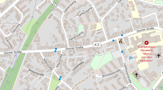 Wärmepumpe auf Satellitenbild