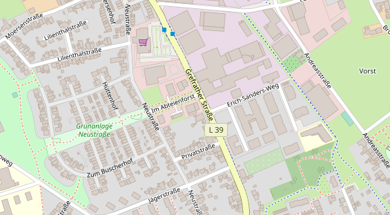 Wärmepumpe auf Satellitenbild