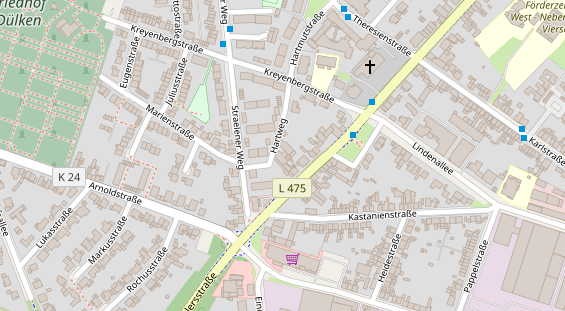 Wärmepumpe auf Satellitenbild