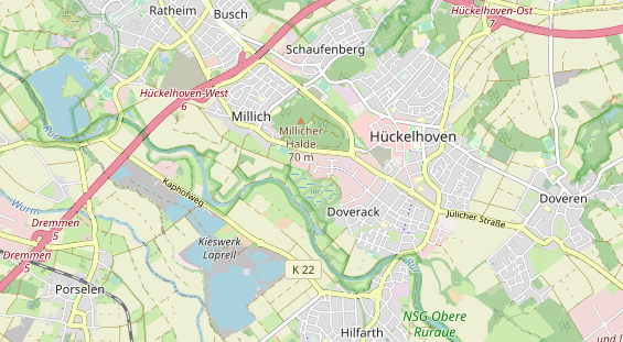 Wärmepumpe auf Karte