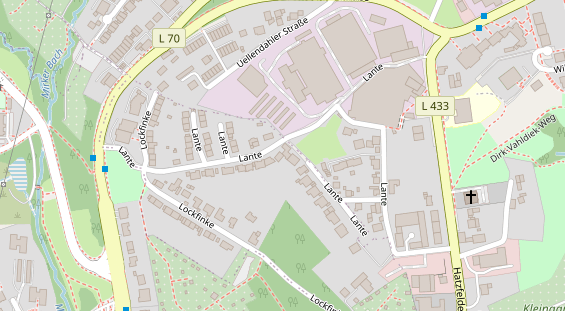 Handwerker auf Karte