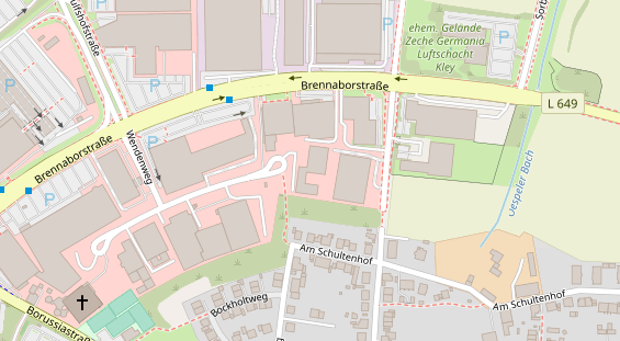 Wärmepumpe auf Satellitenbild