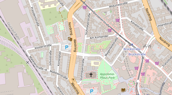 Wärmepumpe auf Satellitenbild