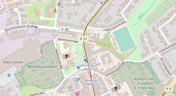 Wärmepumpe auf Satellitenbild