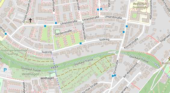 Wärmepumpe auf Satellitenbild