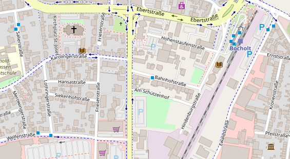 Wärmepumpe auf Satellitenbild