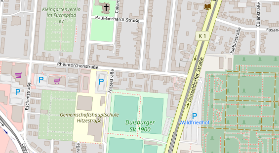 Wärmepumpe auf Satellitenbild