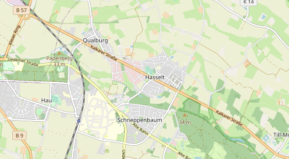 Wärmepumpe auf Karte