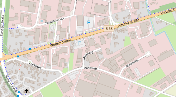 Wärmepumpe auf Satellitenbild