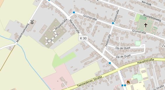 Wärmepumpe auf Satellitenbild