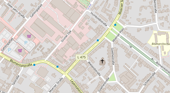 Wärmepumpe auf Satellitenbild