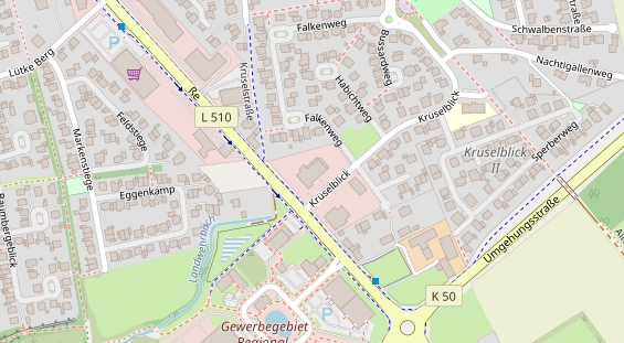 Wärmepumpe auf Satellitenbild