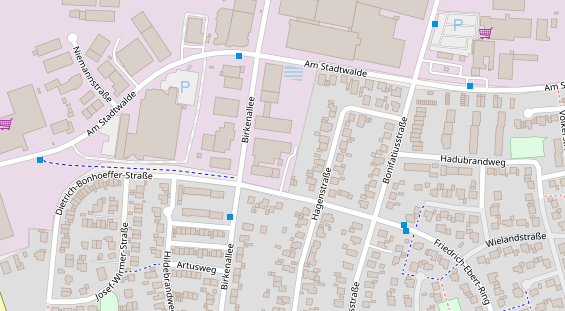 Wärmepumpe auf Satellitenbild