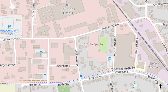 Wärmepumpe auf Satellitenbild