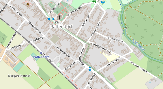 Wärmepumpe auf Satellitenbild