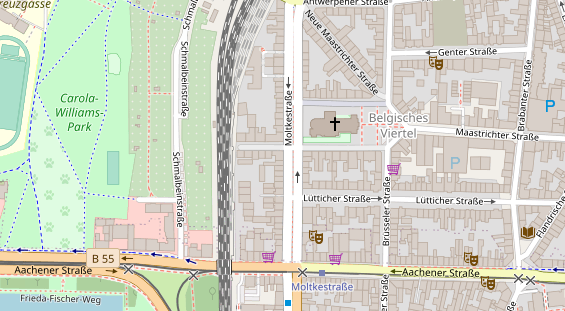 Wärmepumpe auf Satellitenbild