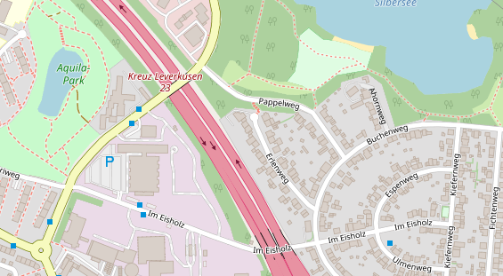 Wärmepumpe auf Satellitenbild