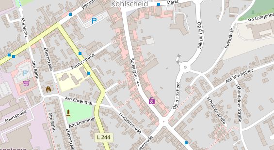 Wärmepumpe auf Satellitenbild