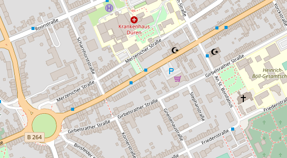 Wärmepumpe auf Satellitenbild