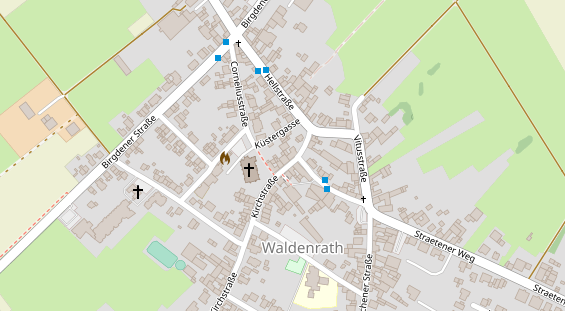 Wärmepumpe auf Satellitenbild