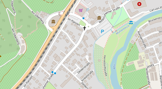 Wärmepumpe auf Satellitenbild