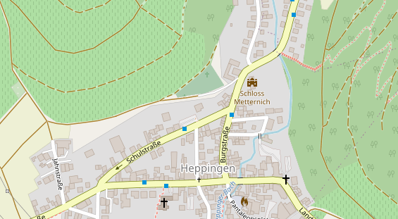 Wärmepumpe auf Satellitenbild