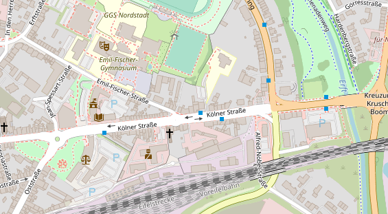 Wärmepumpe auf Satellitenbild