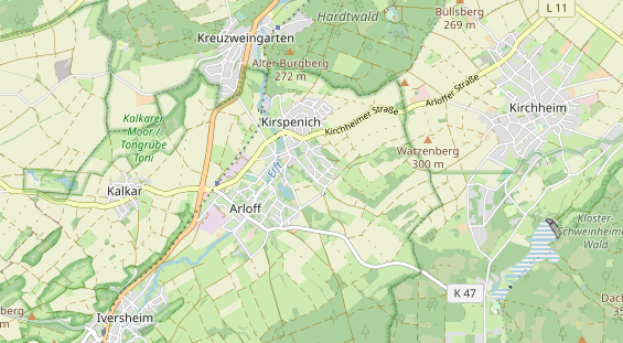 Wärmepumpe auf Karte