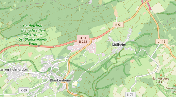 Wärmepumpe auf Karte