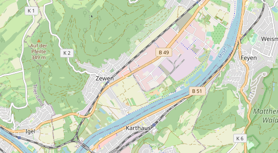 Wärmepumpe auf Karte