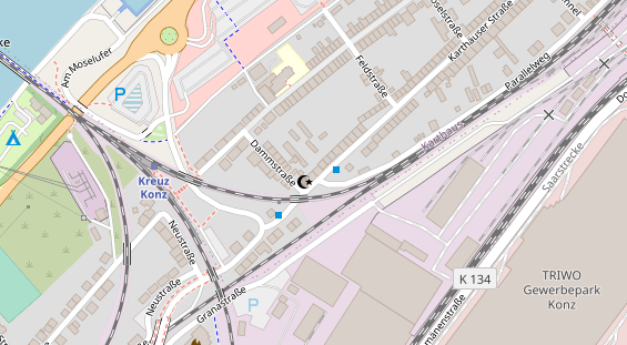 Wärmepumpe auf Satellitenbild