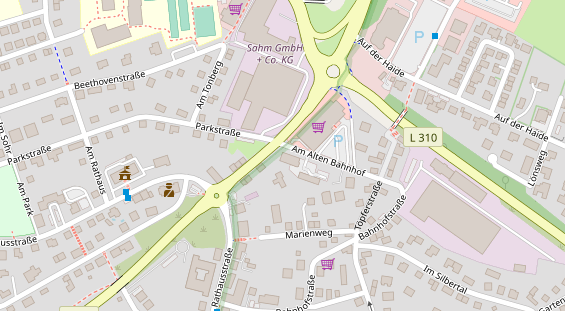 Wärmepumpe auf Satellitenbild