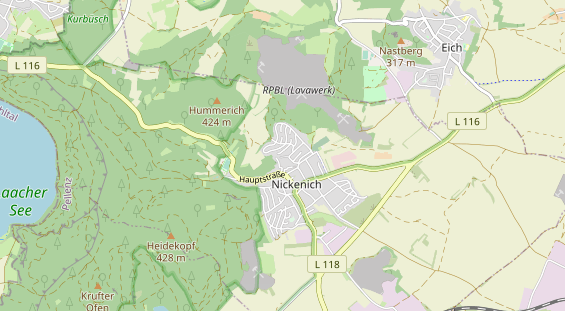 Wärmepumpe auf Karte