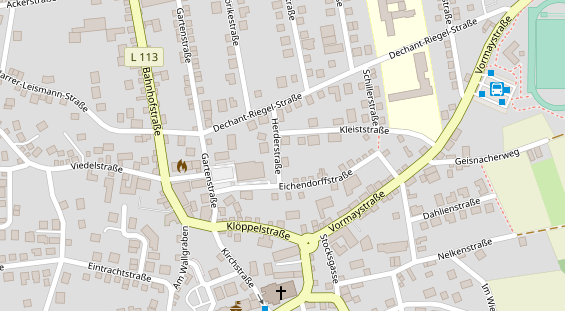 Handwerker auf Karte