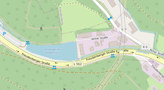 Handwerker auf Karte