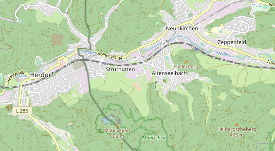 Wärmepumpe auf Karte