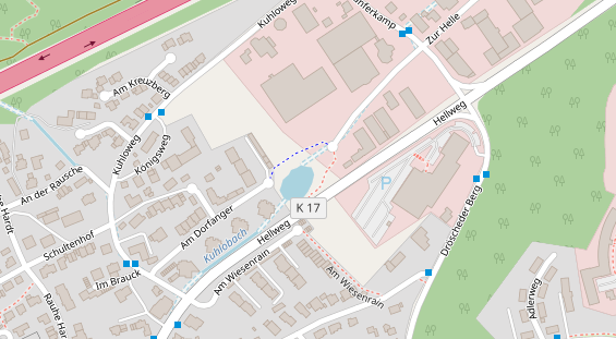 Wärmepumpe auf Satellitenbild