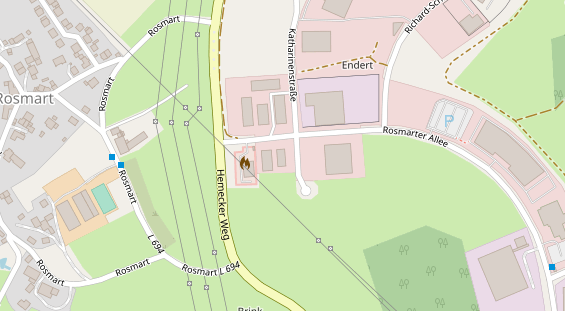 Wärmepumpe auf Satellitenbild