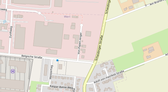 Wärmepumpe auf Satellitenbild