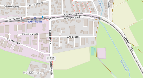 Wärmepumpe auf Satellitenbild