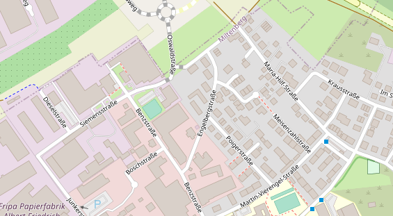 Wärmepumpe auf Satellitenbild