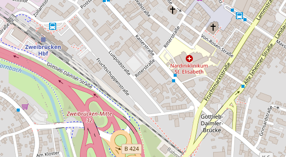 Wärmepumpe auf Satellitenbild