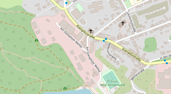 Wärmepumpe auf Satellitenbild